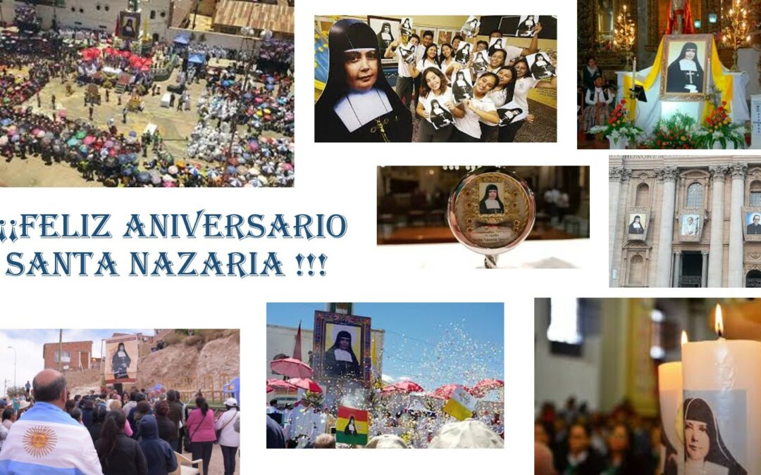 Anniversary of the Canonisation of St. Nazaria Ignatia